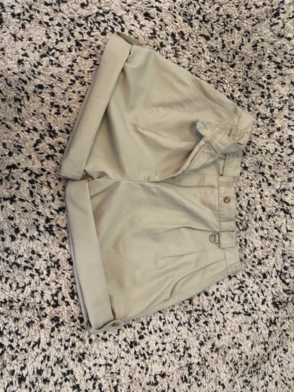 Tilley Endurables Chino Shorts Size 16 Button roll Hem Excellent Condition - Picture 9 of 16